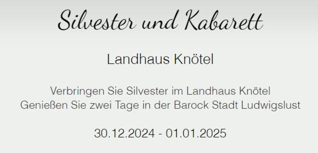 Landhaus Knoetel Ludwigslust Habitación foto